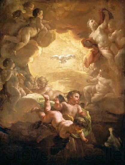 Corrado Giaquinto The Holy Spirit Spain oil painting art